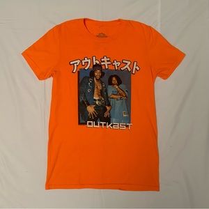 Urban outfitters outcast Orange shirt